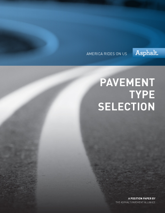 APA paper aids pavement selection